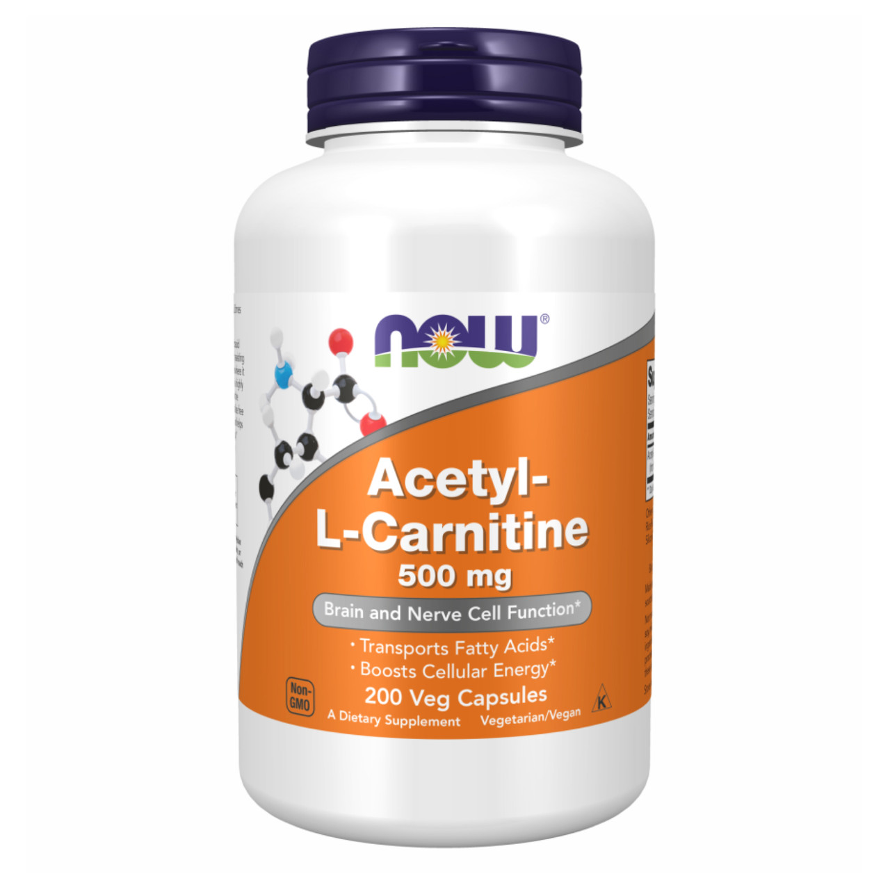 Acetyl L-Carnitine 500mg - 200 vcaps, фото 1