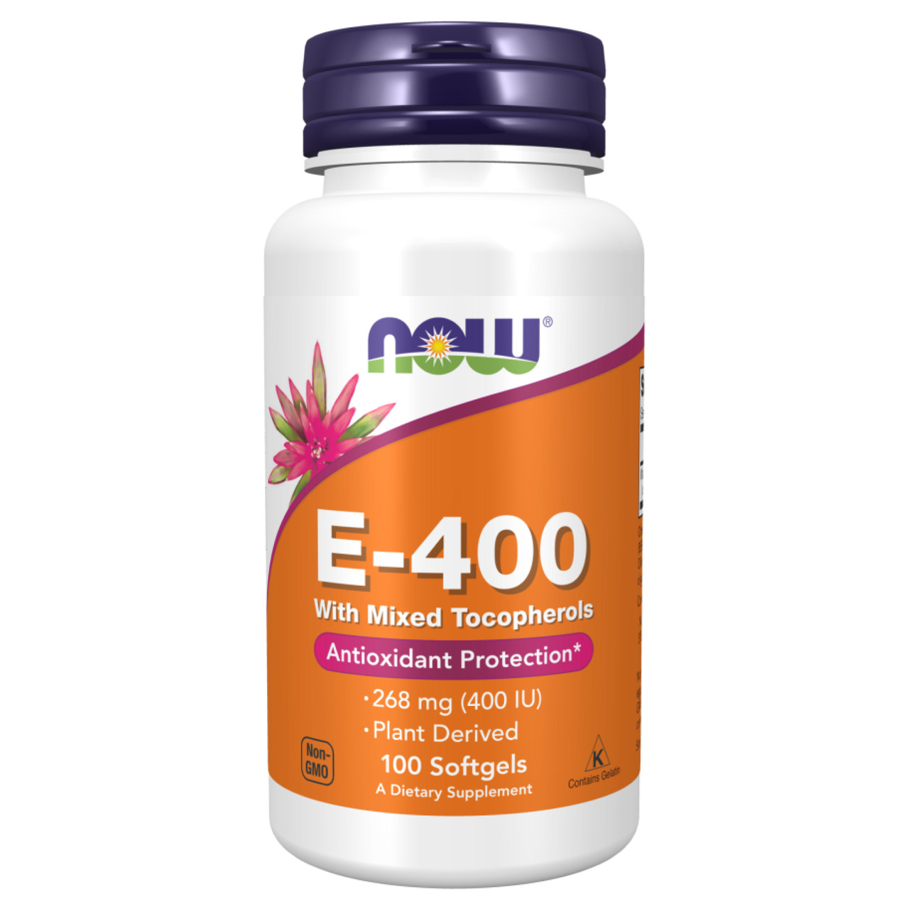 E-400 Mixed Tocopherols - 100 sgels, фото 1