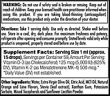 D3 K2 DropIns 125mcg - 2 oz Citrus, фото 2