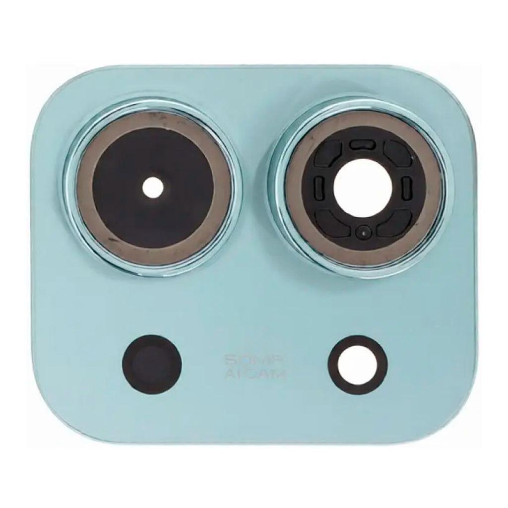 Скло камери Xiaomi Redmi 15C з рамкою mint green, фото 1