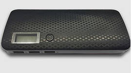 Power Bank Li-ion 18650 на 5 акумуляторів з дисплеєм 5V 2A 3.7 V Black