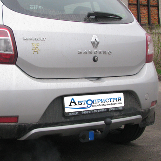 Фаркоп на Renault Sandero Stepway (2010-2013) Съёмный крюк - фото 2 - id-p70188531