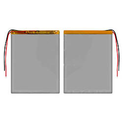 Батарея (АКБ, акумулятор) для китайських планшетів, універсальний, 2460 mAh, 107х88х2,4 мм