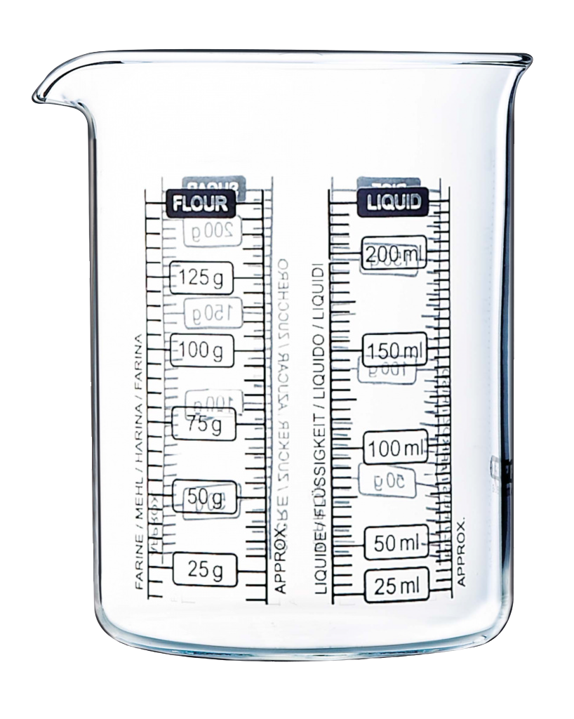 Мірний стакан Pyrex Kitchen Lab (0.25 л) (6294812)