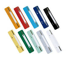 Вкладка-швидкозшивач, (25 шт./пач.) асорті. BuroMax