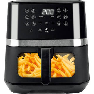 Мультипіч BROCK DAF 6501G 1800Вт/чаша  6.5л/сенсорне керування/таймер/оглядове вікно/чорна