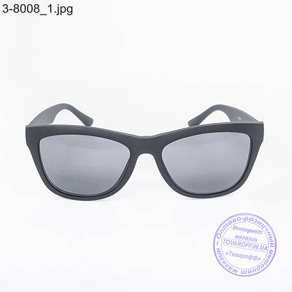 Имиджевые очки с накладными солнцезащитными стеклами - 8008, фото 2
