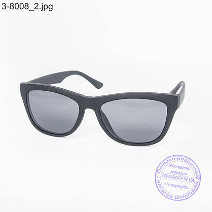 Имиджевые очки с накладными солнцезащитными стеклами - 8008, фото 3