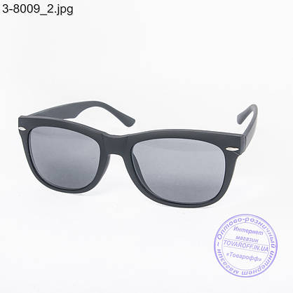 Іміджеві окуляри з накладними сонцезахисними стеклами - 8009, фото 3