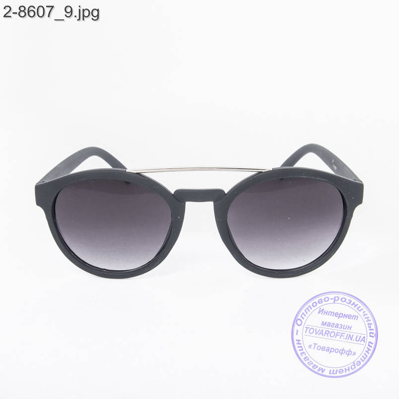 Сонцезахисні окуляри унісекс - чорні - 2-8607, фото 2