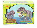 Динозавр Тиранозавр ходить, музикальний зі світлом, у коробці (зелений), фото 2