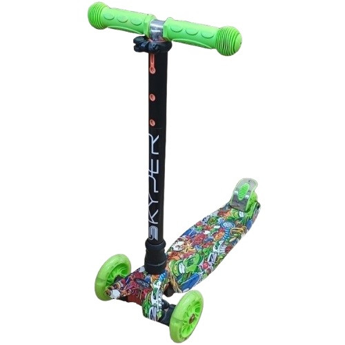 Самокат Best Scooter MAXI зелений, фото 1