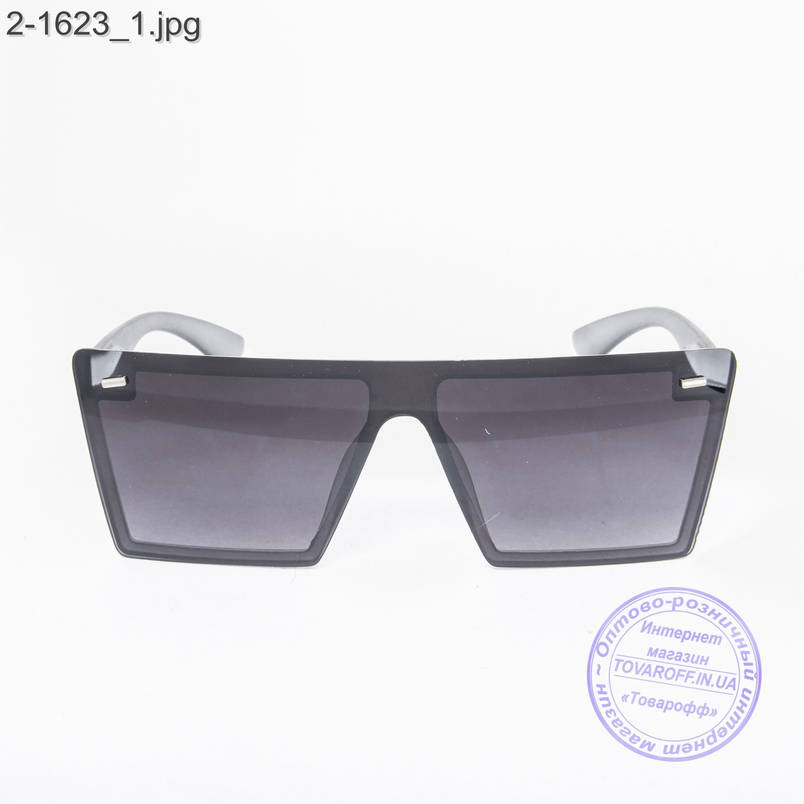 Модні квадратні сонцезахисні окуляри - 2-1623, фото 2