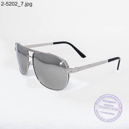 Чоловічі сонцезахисні окуляри з дзеркальними лінзами - 2-5202, фото 3