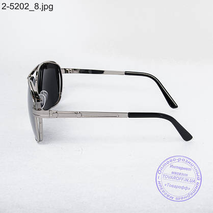 Чоловічі сонцезахисні окуляри з дзеркальними лінзами - 2-5202, фото 4