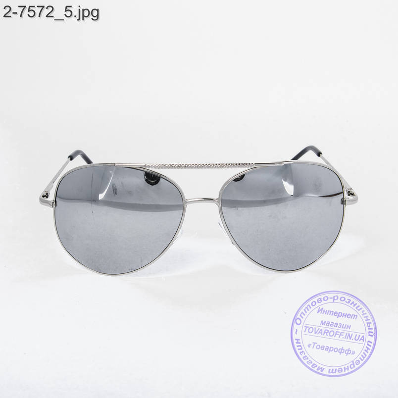 Сонцезахисні окуляри Авіатор дзеркальні - 2-7572, фото 2