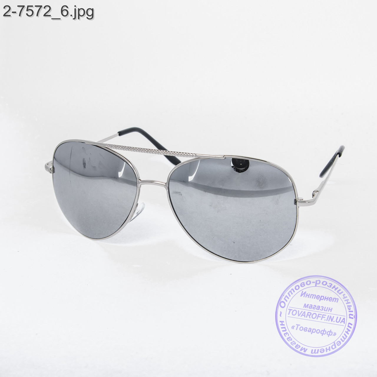 Сонцезахисні окуляри Авіатор дзеркальні - 2-7572