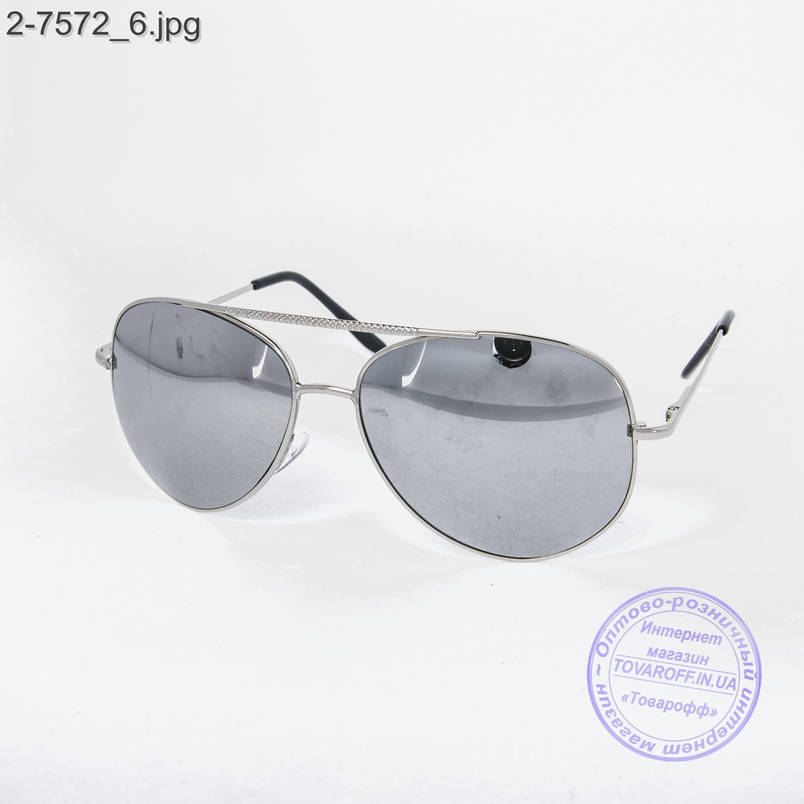Сонцезахисні окуляри Авіатор дзеркальні - 2-7572, фото 1
