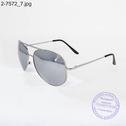 Сонцезахисні окуляри Авіатор дзеркальні - 2-7572, фото 3