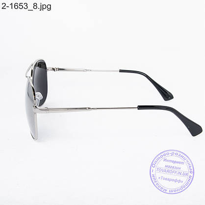 Сонцезахисні окуляри Авіатор дзеркальні - 2-1653, фото 4