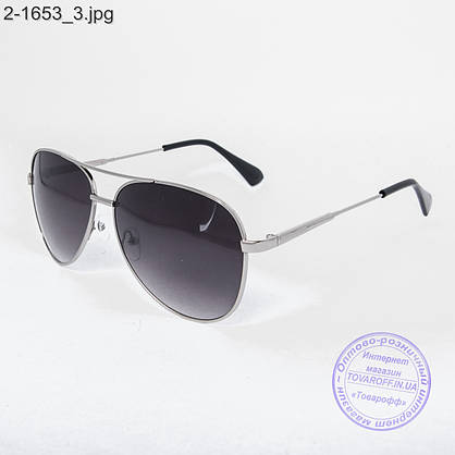 Сонцезахисні окуляри Авіатор - 2-1653, фото 3