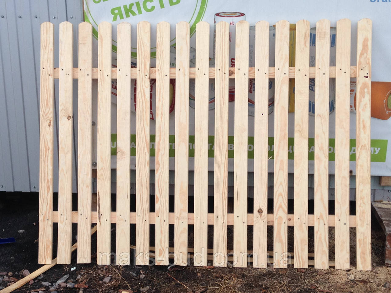 Паркан штакетний, фото 1