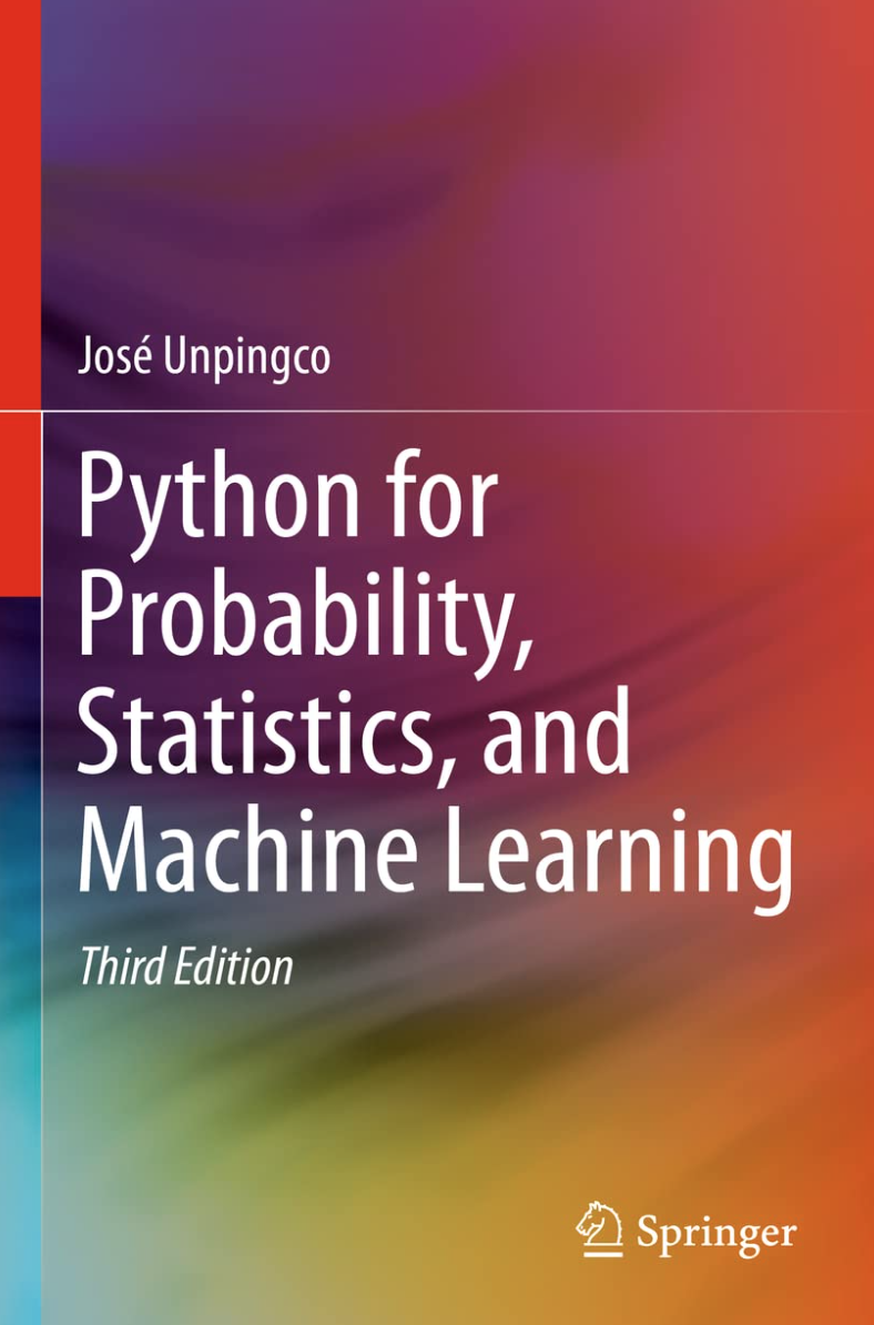 Книга Python for Probability, Statistics, and Machine Learning - José Unpingco (англ.мова), фото 1