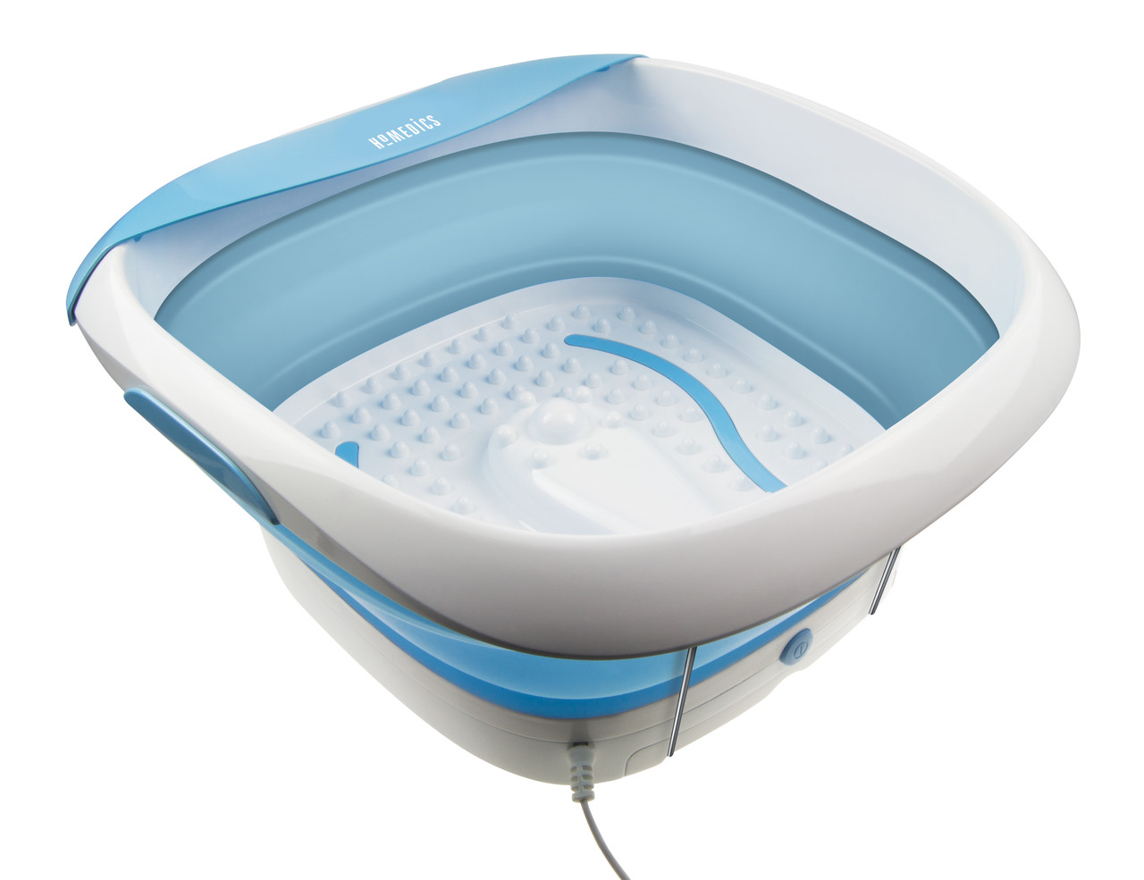 Силіконова складана гідромасажна ванна з вібромасажем Foldaway Luxury Foot SPA