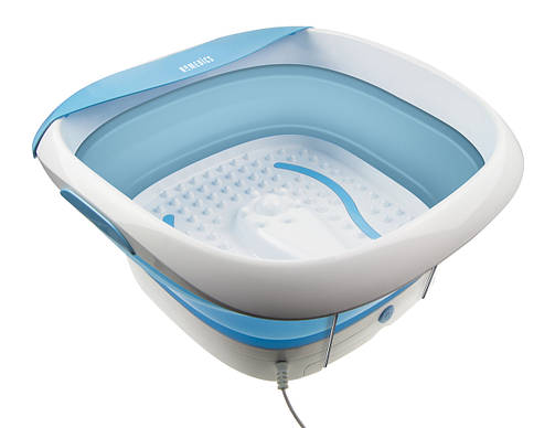 Силіконова складана гідромасажна ванна з вібромасажем Foldaway Luxury Foot SPA, фото 2