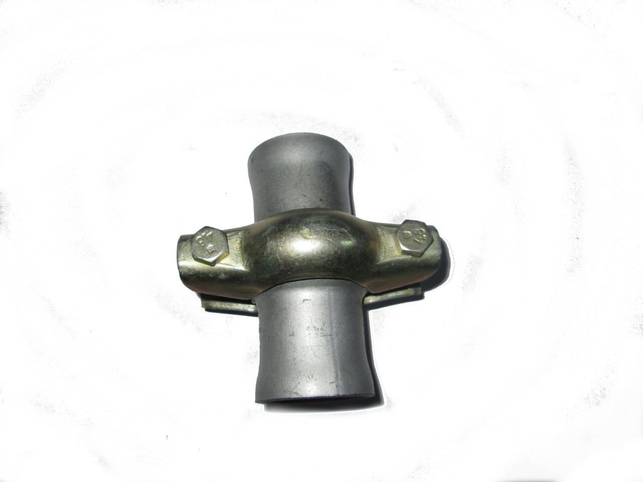 Хомут глушника d 45mm з патрубком довжин. ВАЗ 2108, фото 1