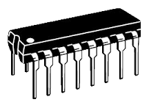 К561ЛН1 мікросхема шість логічних елементів НЕ з блокуванням і забороною 16-pin (аналог CD4502)