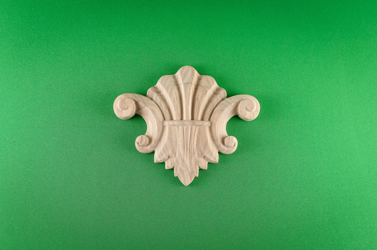 Резной деревянный декор для мебели/ Декор центральный/ Код ДЦ14 - фото 6 - id-p169381759
