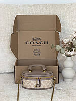 Сумка Coach Trail Crossbody 17 молочно-бежевий