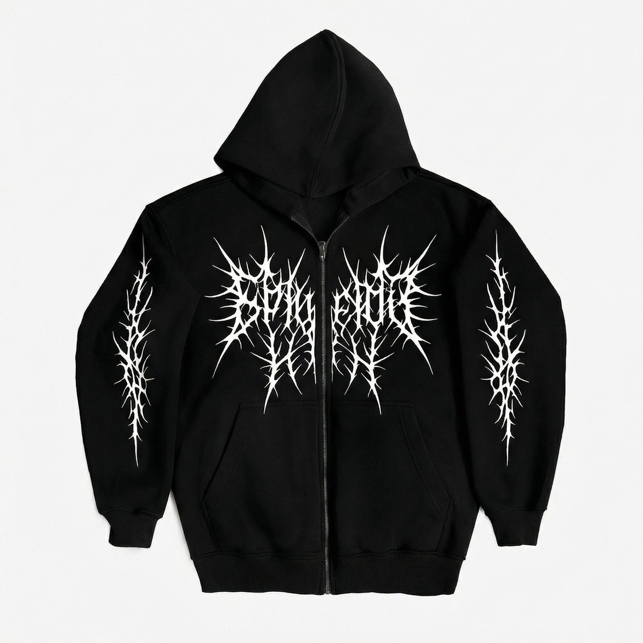 Зіп-худі Yarm Gothic Demi,  чорна, фото 1