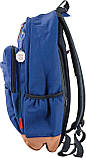 Рюкзак шкільний підлітковий 083 синій 554041 YES, фото 3