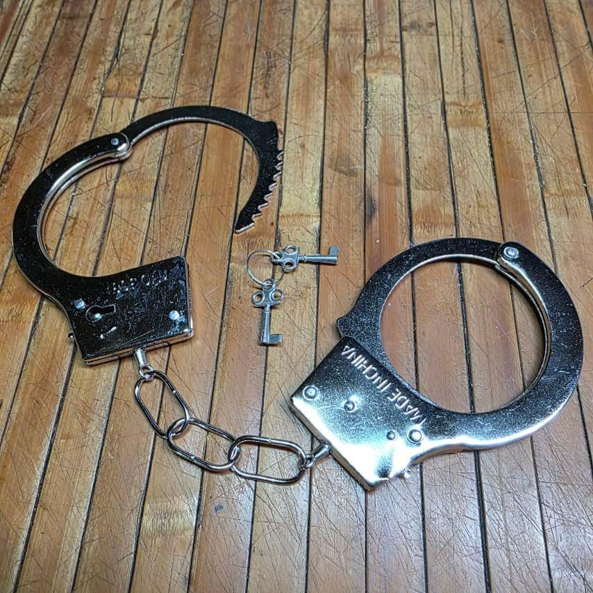 Браслети на руки поліцейські. Інструмент упокорення. Метал, фото 1