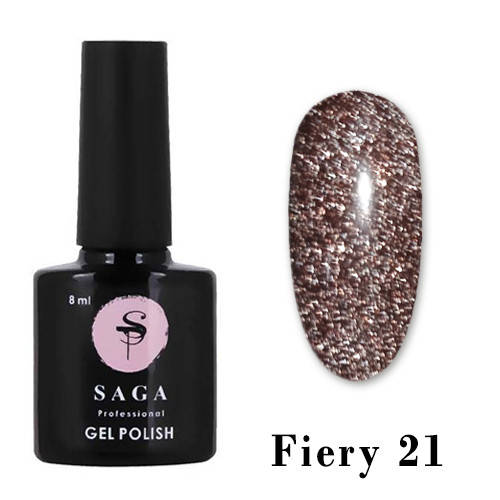 

SAGA Гель-лак светоотражающий Fiery № 21, 9мл