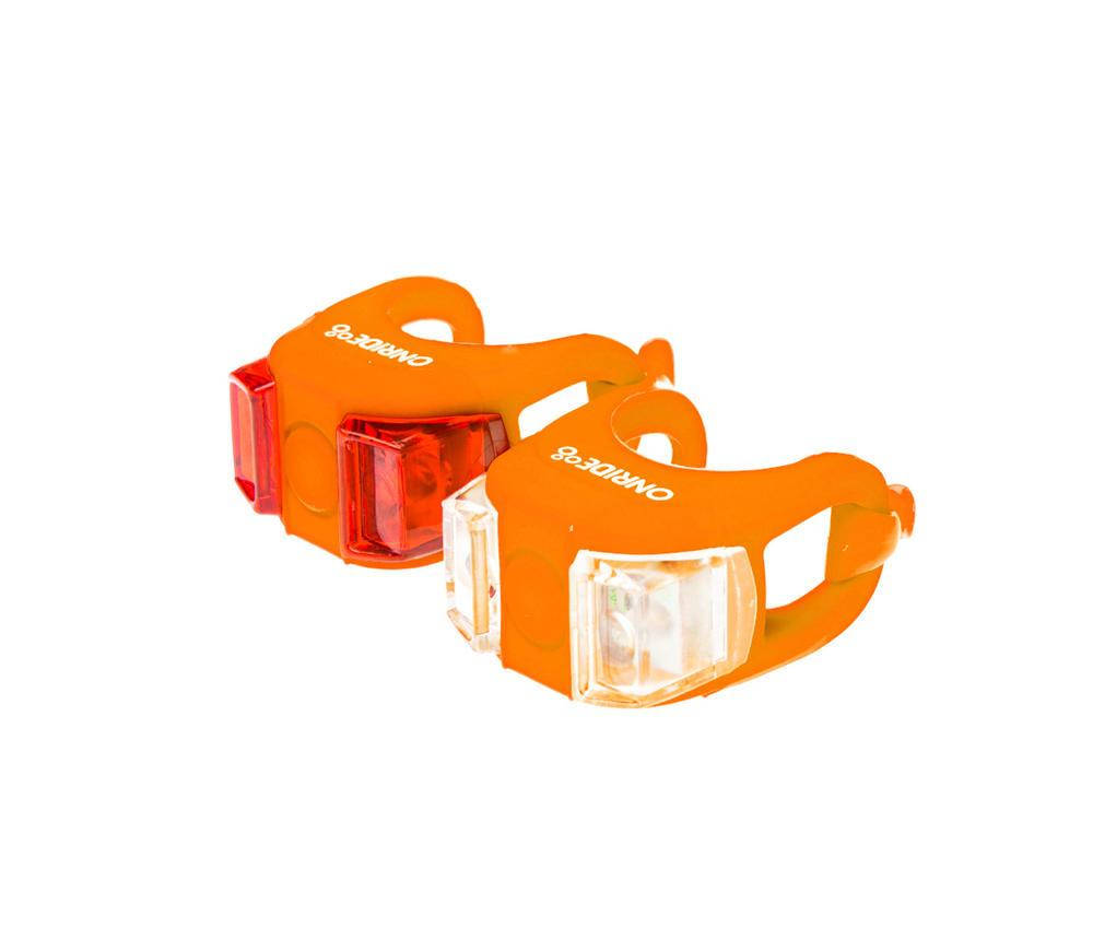 

Мигалки ONRIDE Dual набор (передняя + задняя) оранжевый