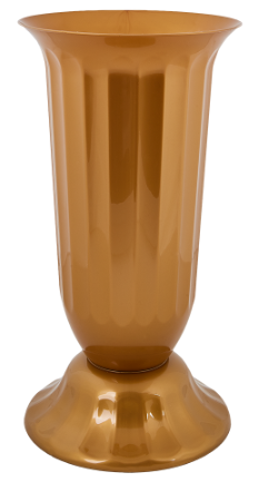 

Ваза для цветов "Флора" 29см 2л Бронзовый