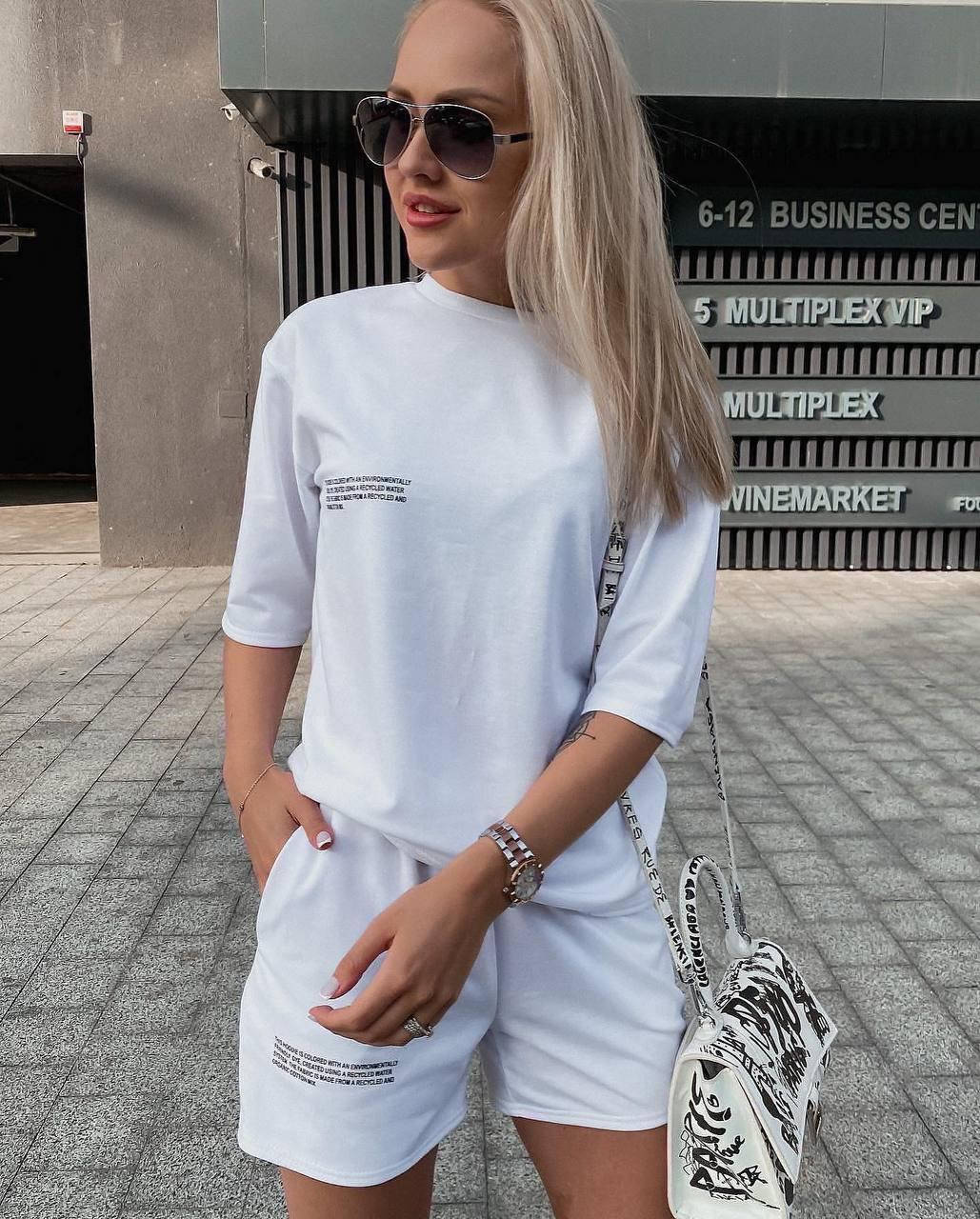 

Костюм женский летний футболка + шорты