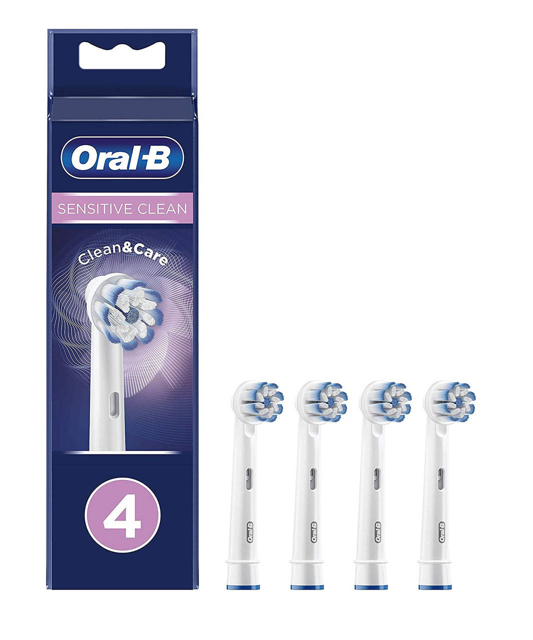 

Насадки для электрической зубной щётки Oral-B Sensitive Clean 4 шт