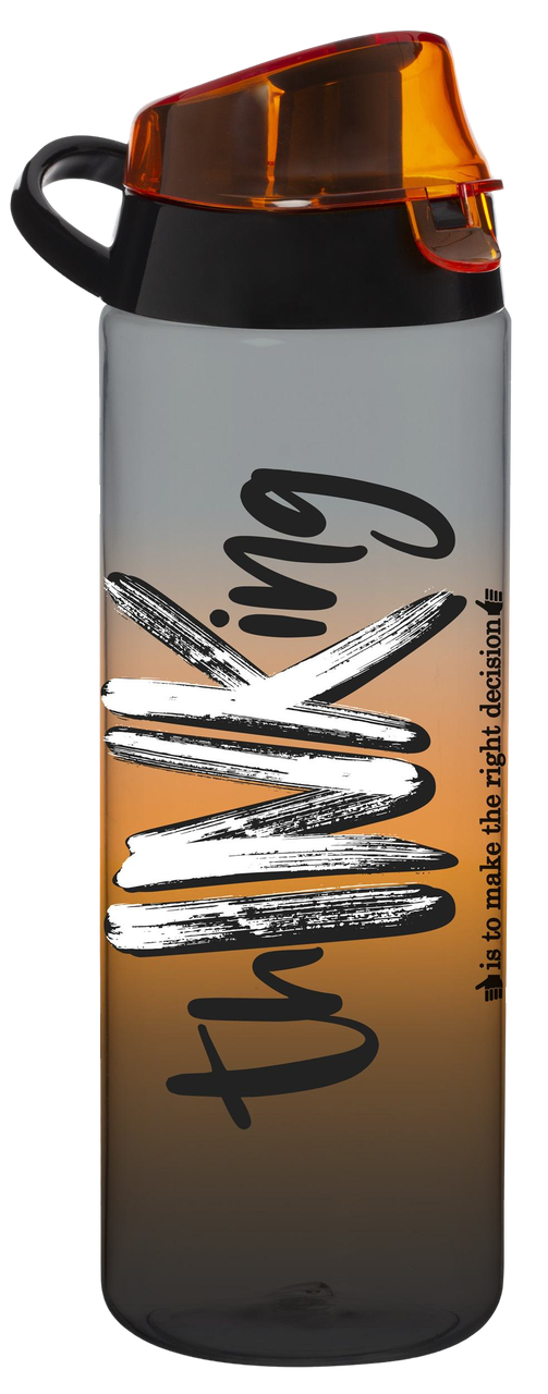 Пляшка для води Herevin Thinking dark 0.75 л (161506-094) (7053584)