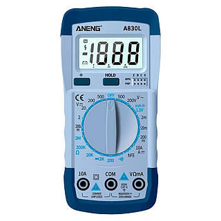 Цифровой мультиметр ANENG AN-A830L, V, A, R (AN-A830L) (d648828)