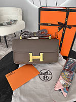 Hermes Constance Gray Gold