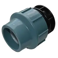 Заглушка 63 мм (2 дюйма) затискна для поліетиленових труб ПНД