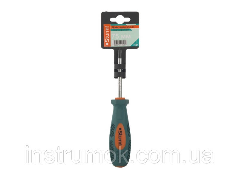 Викрутка хрестова Sturm 1040-01-PH2-75