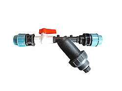 Фільтр дисковий для капельного поливу на 25 ПНД трубу