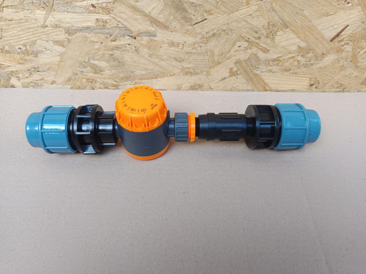 ТАЙМЕР З РЕДУКТОРОМ ТИСКУ ПІД 25 ПНД ТРУБУ, фото 1