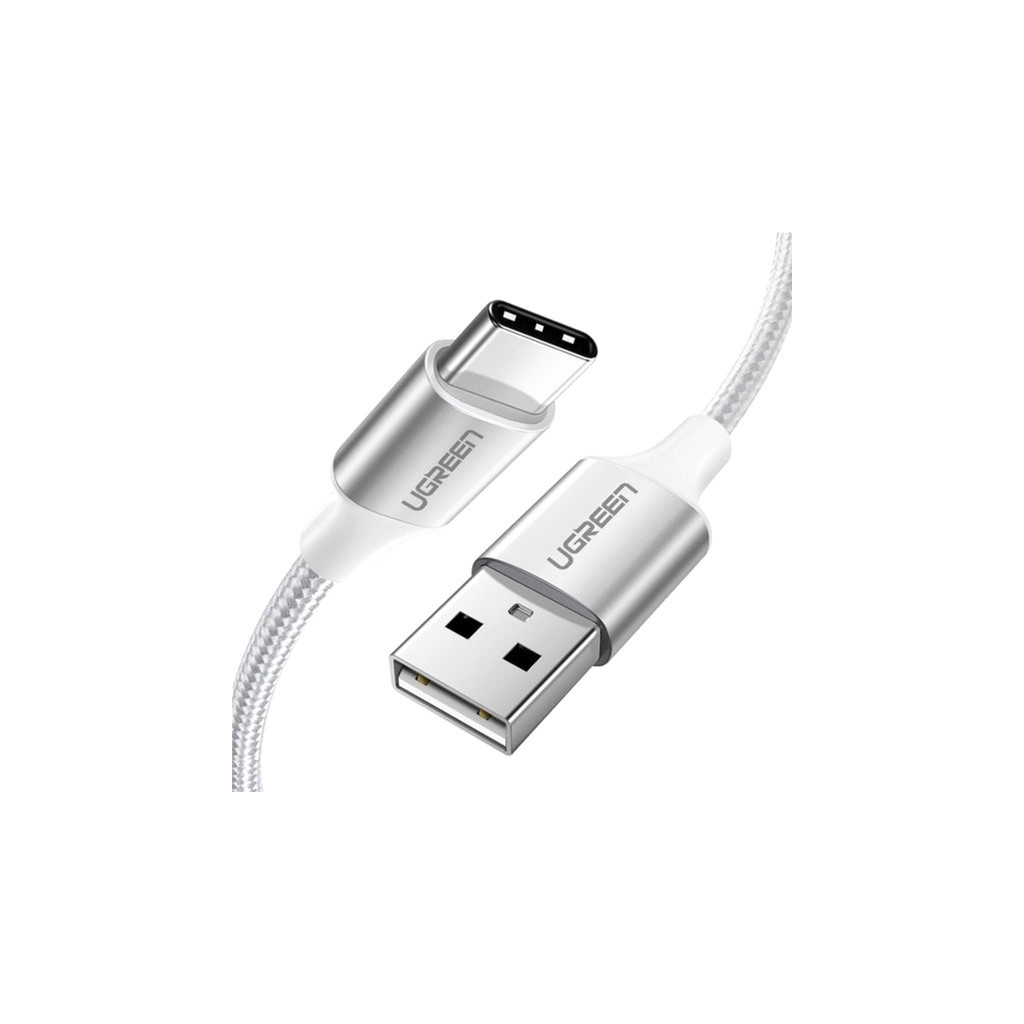 Дата кабель USB 2.0 AM to USB-C 3.0m 3.0A 18W US288 White Ugreen (60409) —  Офіційний