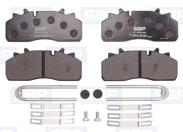 Колодки гальмівні 29126 SAF,SMB,Schmitz, DAF LF55 